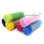 Crystal Makeup Brush Holder Diamond Handle Mascara Eye Lash Wands Shadow Disposable Black Glitter Spoolie