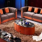 Modern Leather Sofas New Style Cheap Hot Sale High Quality Home Furniture Living Room Sectional Sofa Set