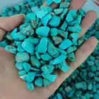 Stones Turquoise Wholesale Natural Crystal Quartz Stones Polished Blue Turquoise Tumbled Gravel
