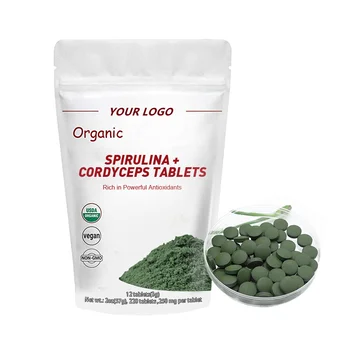 Private Labels Organic Spirulina Powder Tablet In Bulk Spirulina