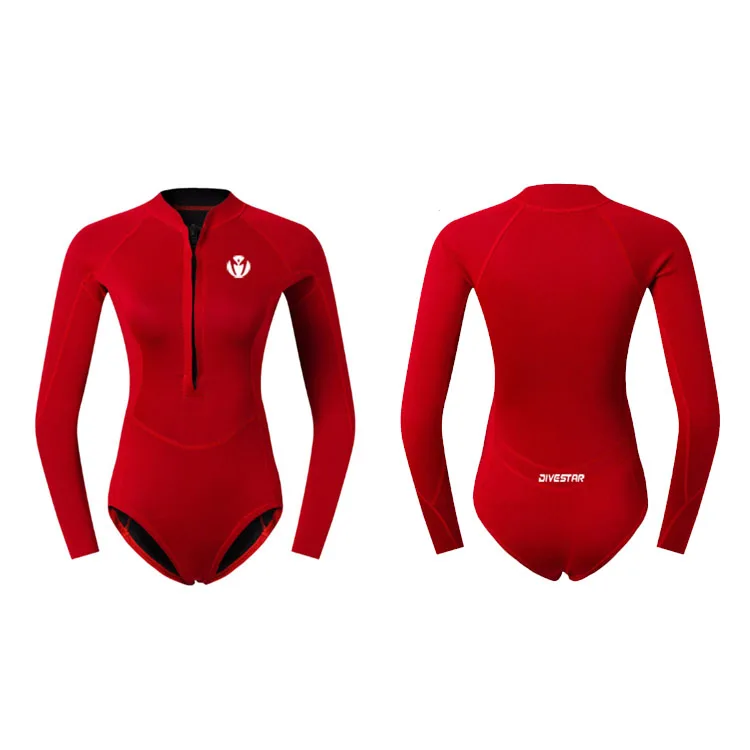 Divestar Mm Yamamoto Neoprene Long Sleeve Freediving Bikini Wetsuit In