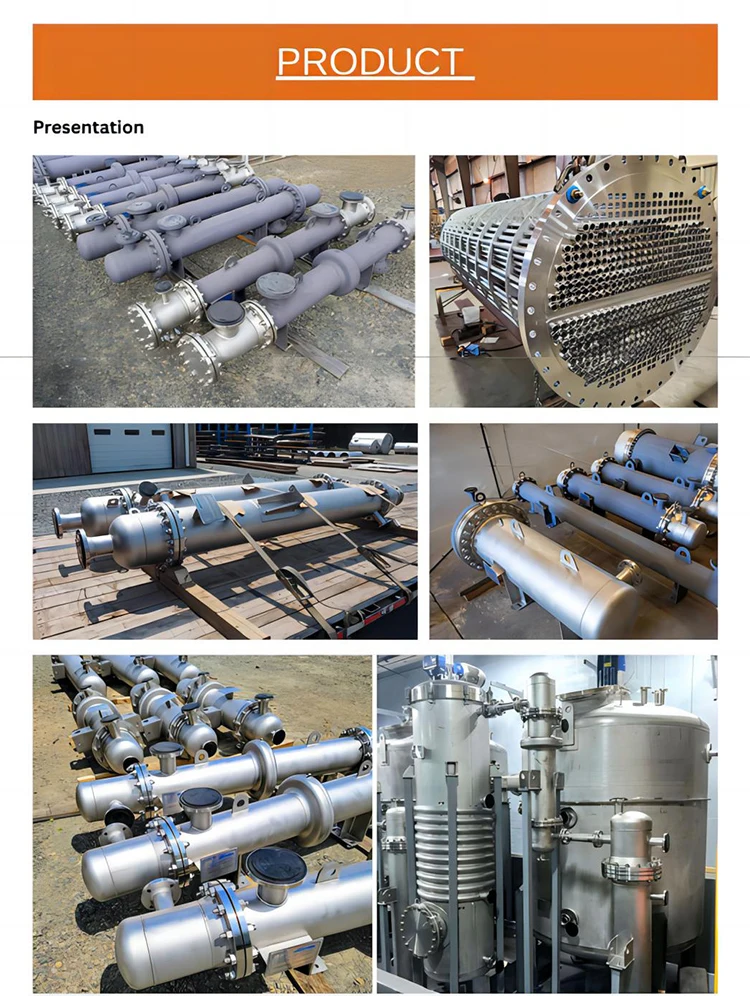 Shell and Tube Heat Exchanger, Stainless, Steel - detail 2