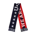 Fan Scarf High Quality Wholesale Knitted Cheap Jacquard Football Fan Scarf