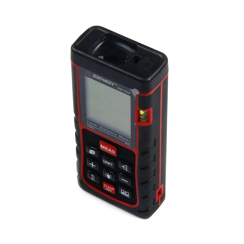 SNDWAY Best Selling Cheap price 50m Portable Digital Laser Distance Meter RZ50 Rangefinder/50m Laser Distance Meter