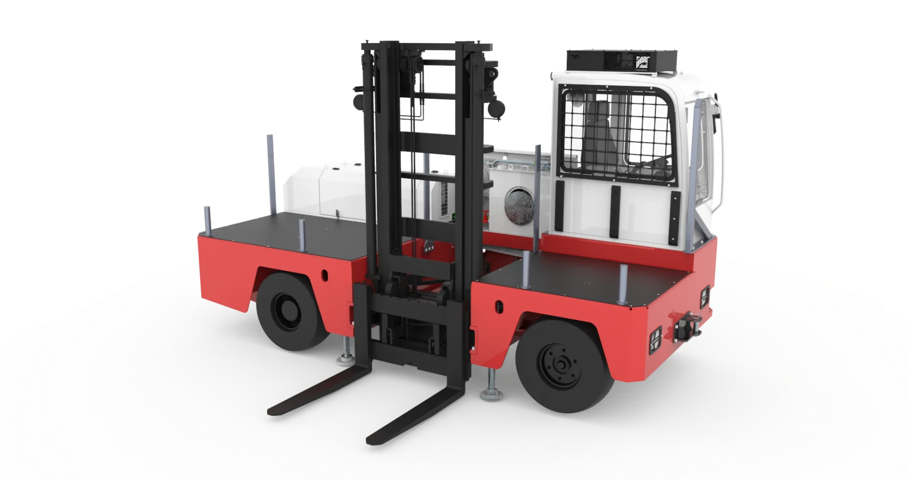 5 ton fully electric side loader for long materials