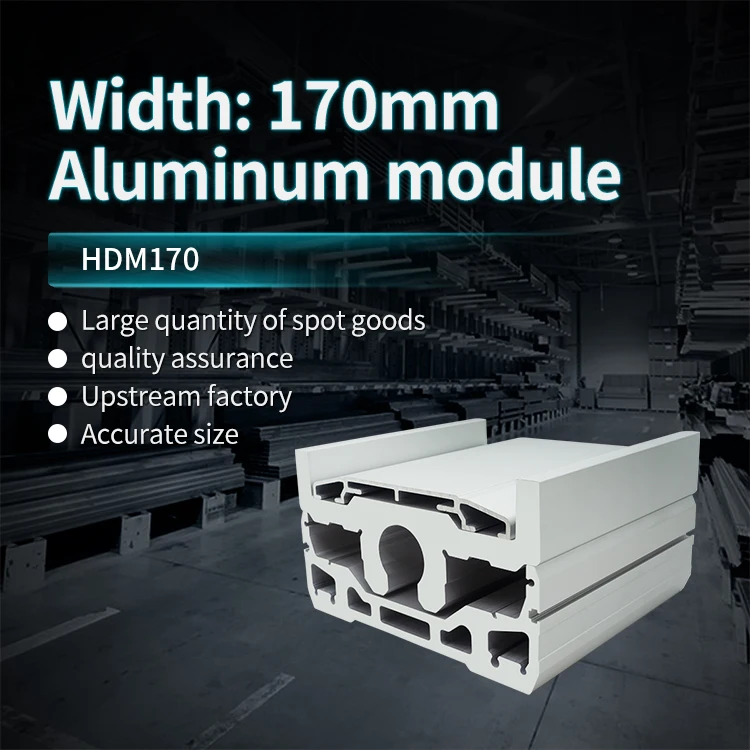 170 Slide Table Aluminum Profile Linear Module Linear Slide Table Motion Platform Slider Mechanical Arm Aluminum Base factory