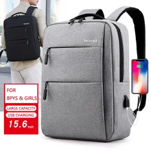 factory wholesale business waterproof laptop bags supplier school travel women men smart backpack