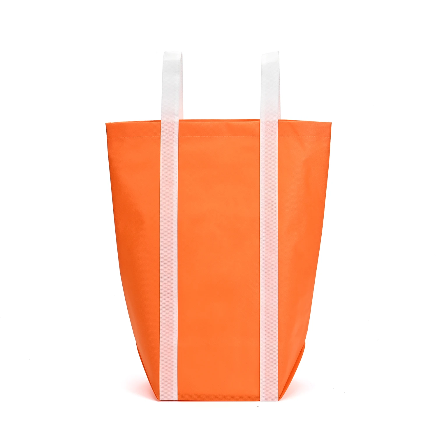 Custom Printed Logo Eco-Friendly Reusable Grocery Recycled PP Nonwoven Carry Shopping Bags Laminated Non Woven Fabric details