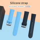 Watch Waterproof Replacement Rubber Watch Strap Silicone Rubber Wrist Watch Strap
