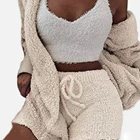 Pajama Pajama Winter Loungewear Plus Size Night Suit For Women Homewear Set