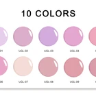 Gel Nails Builder Deroi High Quality Uv Gel Builder Camouflage Jelly Nails In Bottle Nail Extension Set