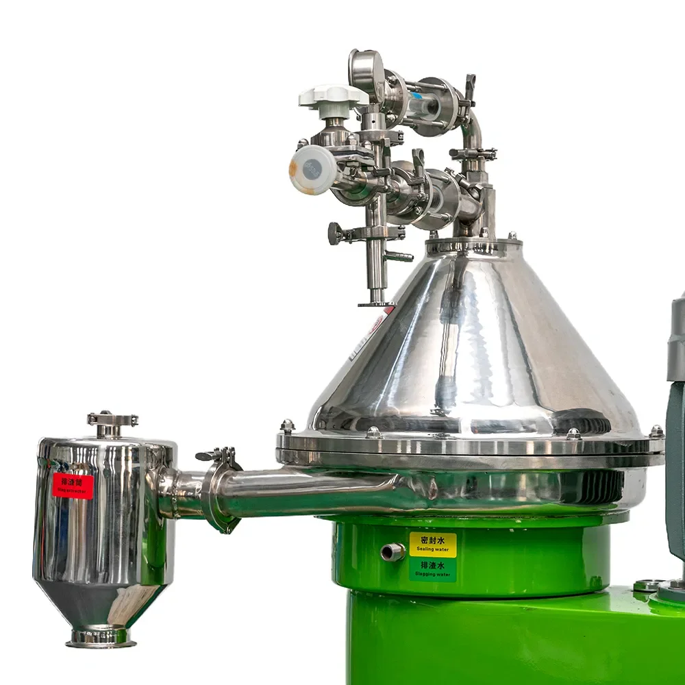 New Design Disc Centrifuge Machine Alcohol Distillation Equipment Three-Phase Mixture Separator