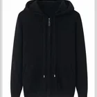 Cashmere Sweater Men Cashmere Sweater Men's Cashmere Sweater Men's Pure Cashmere Classic Hoodie Zip Cardigan