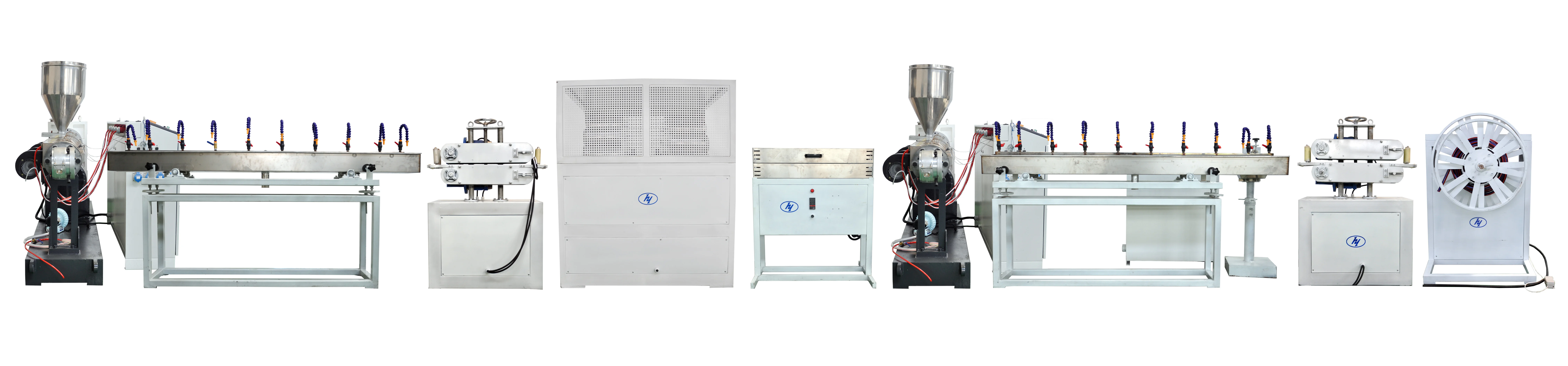 Hypet Plastic PVC Garden Flexible Fiber Renforced Pipe Making Machine / PVC Garden Tapis de production 10