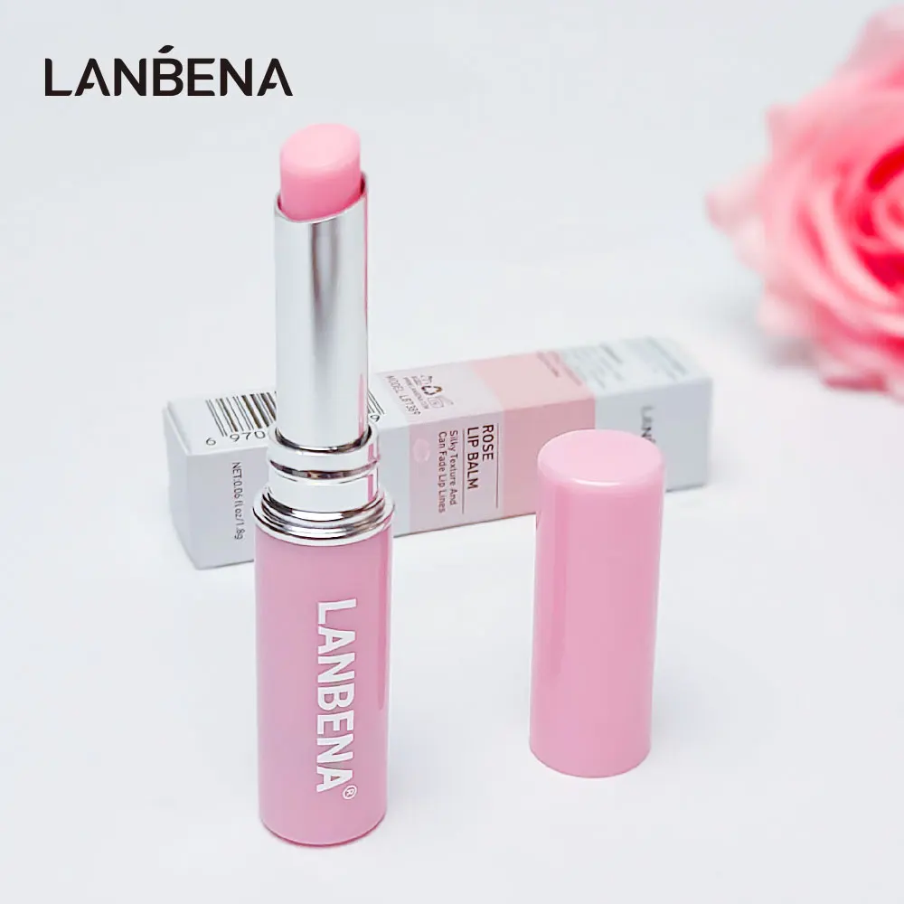 Lanbena Rose Hyaluronic Acid 24 Hour Lipstick Chameleon Lip Balm