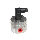 Meter Analog Digital LED Display Pulse Micro Oval Gear Flow Meter Analog Digital Output Plate Mounted Flow Meter