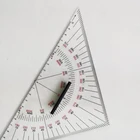 Nautical Nautical Angle Gauge Nautical Protractor Bi-Colour Labelled With Plastic Handle