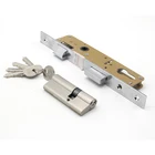 Window Sliding Door Lock Sliding Door Lock Multi Function Yellow Color Aluminium Window Sliding Door Lock Body