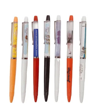 Promotional Plastic Naked Liquid Pen With D Floater Pvc Floating Pen