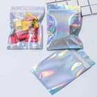 Foil Bags Bag Pouch Aluminum Foil Zip Lock Bags Self-sealing Food Storage Bag Reclosable Candy Pouch