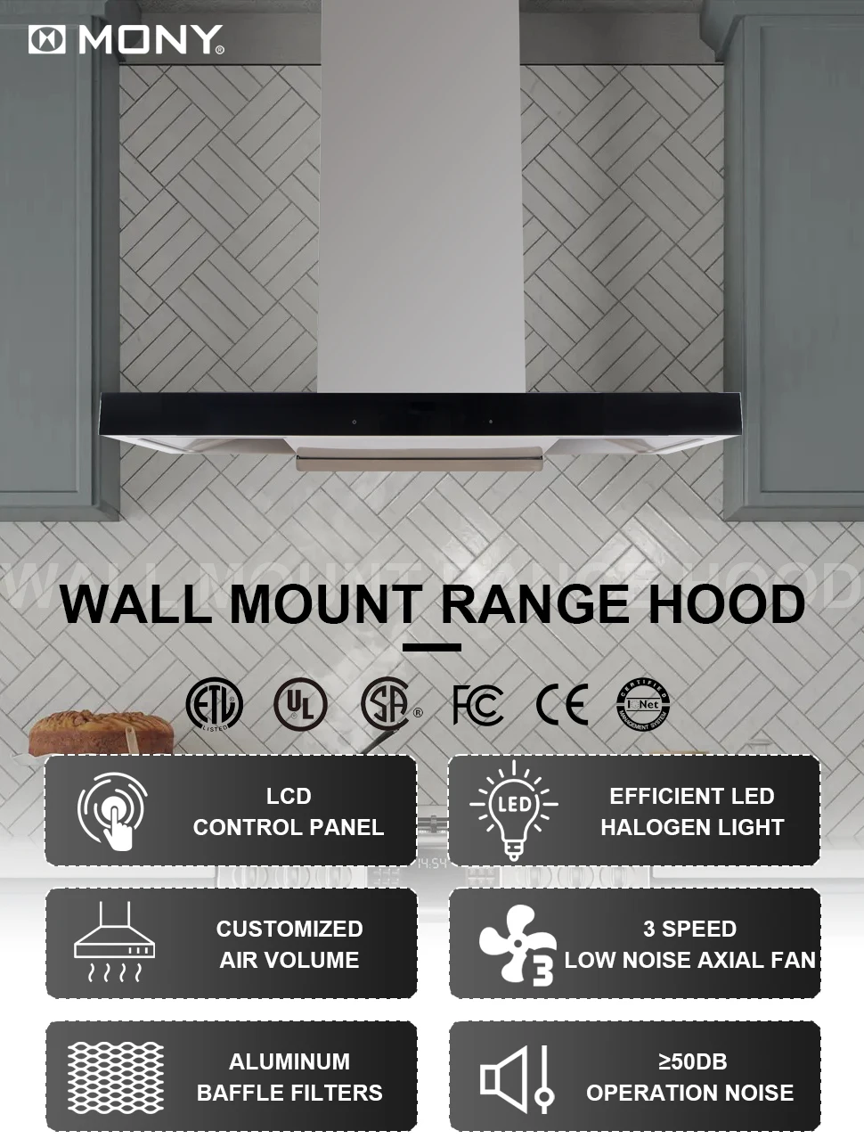Mount Smart Modern Extractor, MONI, Wall - detail 2