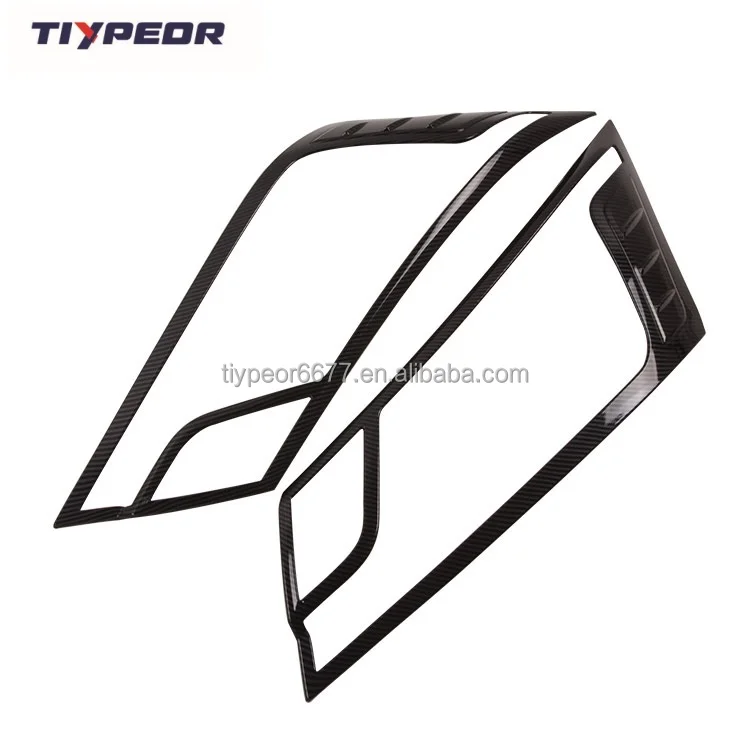 product tiypeor fortoyota hiace 2019 door cup protector handle front fog lamp rear mirror cover gas tank cover exterior trims kit863-6