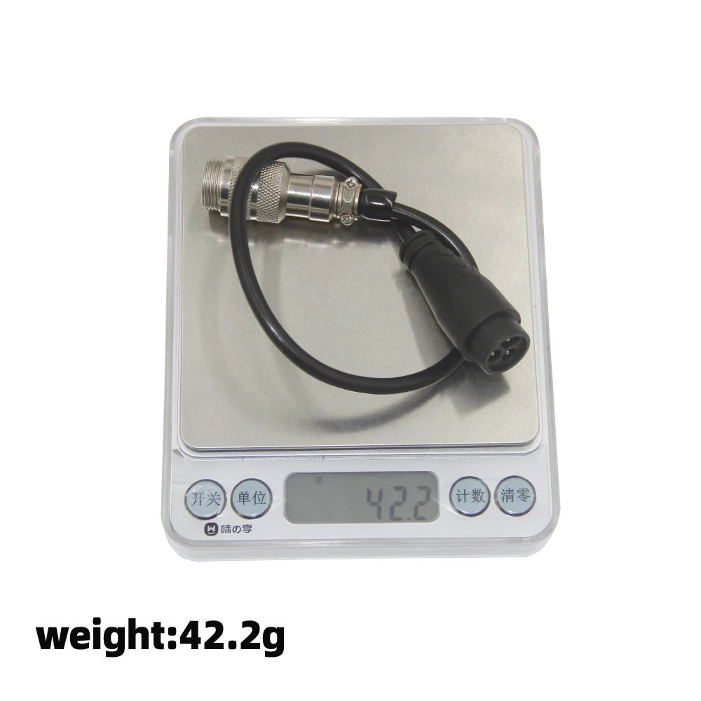 3 Pin 13.6inch Waterproof Male Female Connector Cable scooter E-bike Battery Charge Waterproof Connector Wire