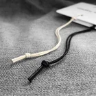 Cotton String Custom High Quality Wax Pure Cotton Hang Tag Seal String For Tags