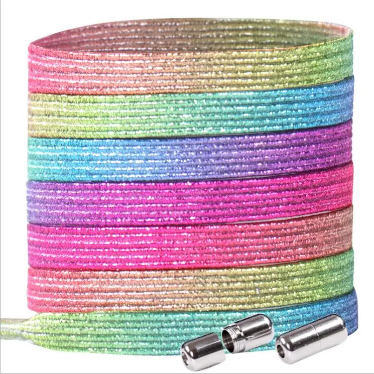 silver sparkle shoe laces