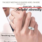 Diamond Wedding Ring 925 Thriving Gems 1 Carat Round Cut Moissanite Diamond Wedding Ring 925 Sliver Ring