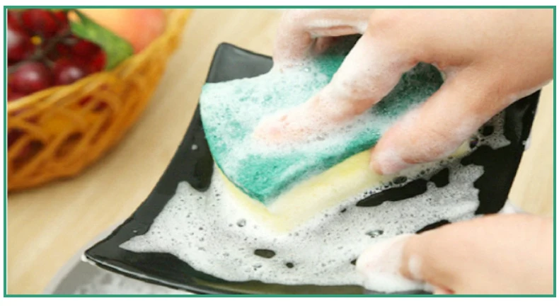 A2427  household High Density Cleaning Sponge Pad Eraser Kitchen Foams Bathroom Tool  Dishcloth Clean Sponge