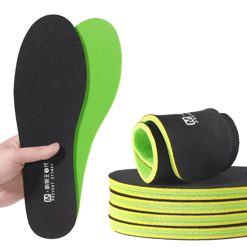 Antibacterial Mugwort Deodorizing Sports Insoles Non Slip Antibacterial Mugwort Deodorizing Sports Insoles Non Slip