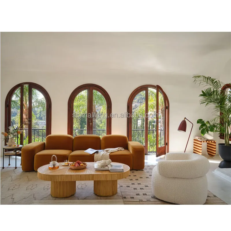 New arrival indoor living room furniture swivel chairs best-selling living room sofa