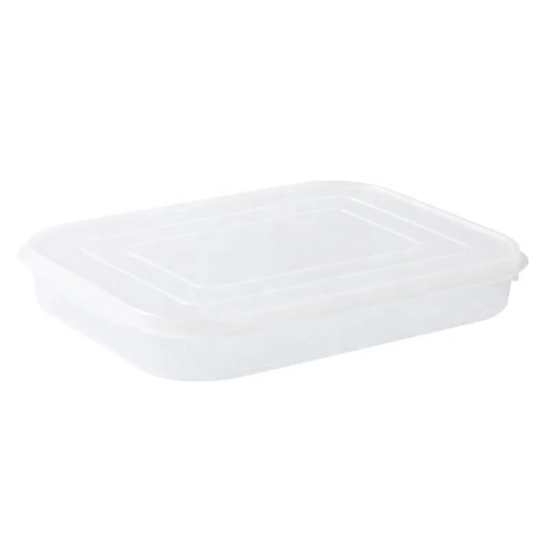 High Quality Transparent Plastic PP Free Refrigerator Vegetable Food Storage Box Storage Container