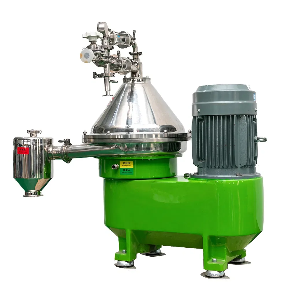 New Design Disc Centrifuge Machine Alcohol Distillation Equipment Three-Phase Mixture Separator