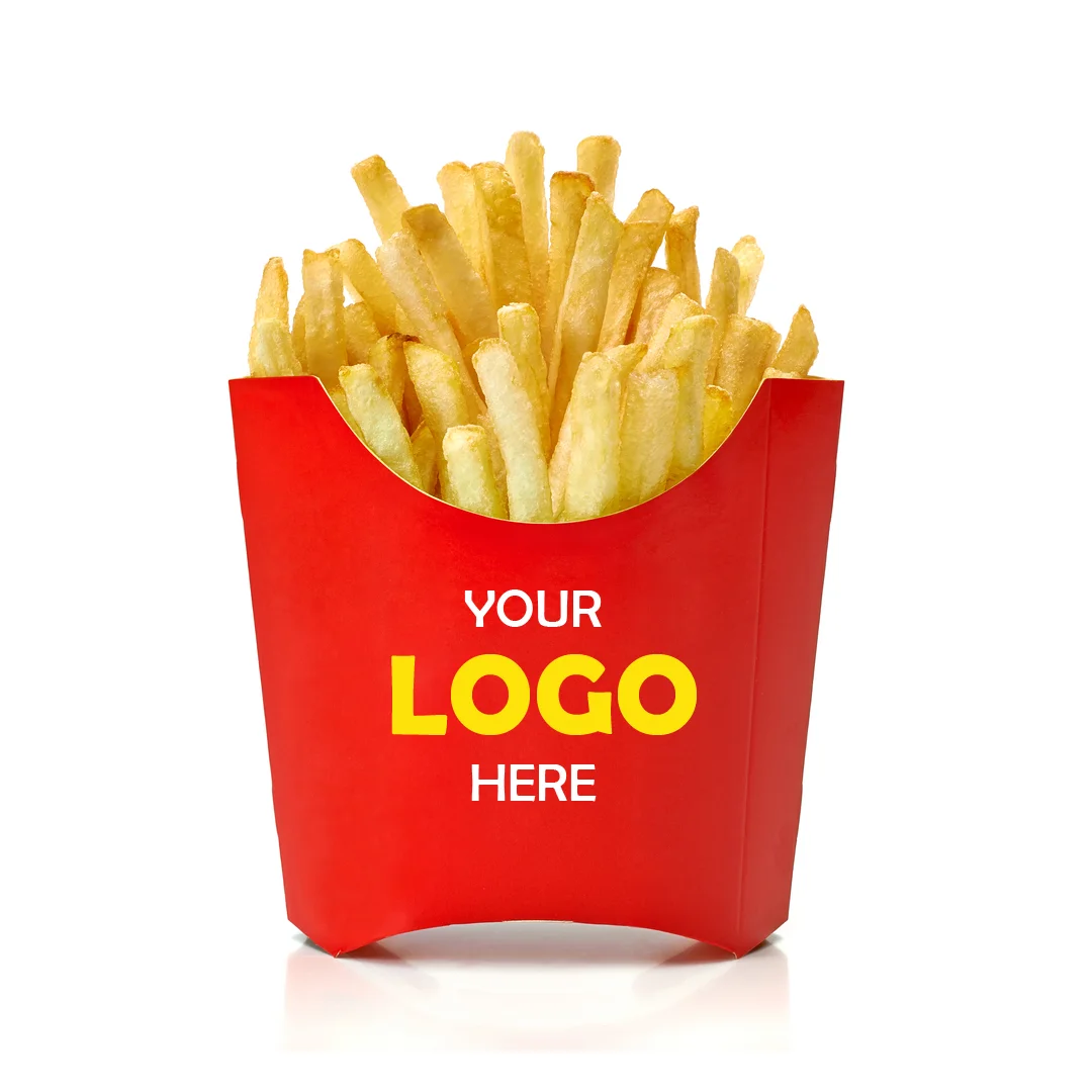 Wholesale Custom printed Disposable To Go snacks chips French Fries Holder