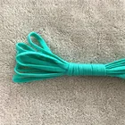 Elastic Elastic Wholesale Many Colors Polyester Spandex 5mm Flat Dyed Colorful Earloop Elastic Rope