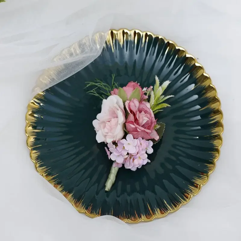 Cheap Made In China Fake Wrist Flowers Corsage Artificial Corsages