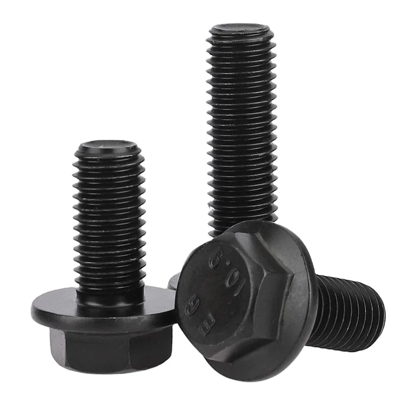Good Price Carbon Steel Bolt DIN6921 Hexagon Flange Bolts DIN6921 Hex Head Flange Bolts for Building factory