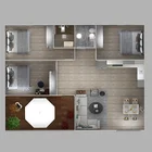 Quick Home Container Homes House Quick Assembly Prefabricated Small House Container Home