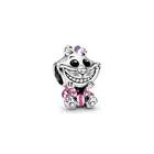 Sterling Silver Beads Silver New Style S925 Sterling Silver Mickey Mini Charm Bracelet DIY Beads