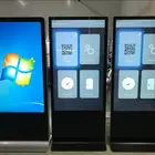 Screen Floor Standing Lcd Display Vertical Floor Standing Touch Screen Kiosk Totem LCD Display