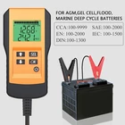 Digital Tester Digital Battery Tester 12V Automotive Diagnostic Tool Digital Battery Tester With Analyzed 4 Indexes