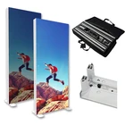 Show Display Most Popular Trade Show Seg Led Lightbox Display With Wheel Bag