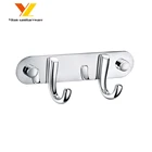 Wall Mount Metal Hanger Metal Wall Mount Hook Wall Mount Double Metal Coat Hook For Clothes Hanger