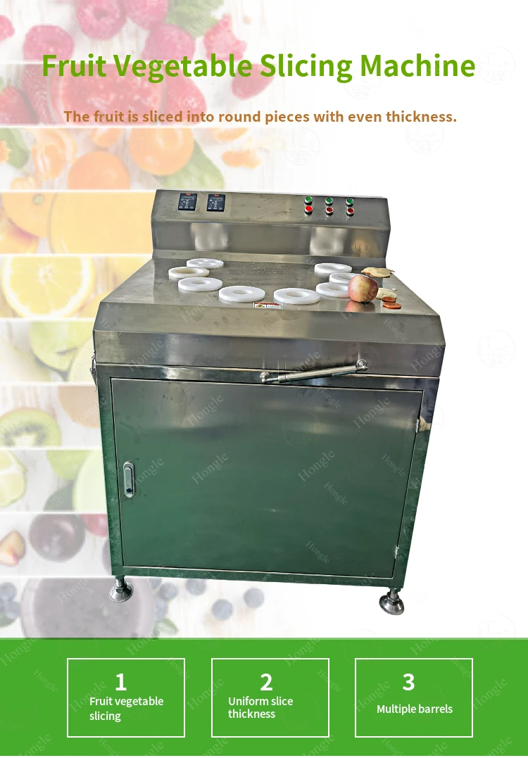 8 Stainless Steel Fruit and Vegetables Cutting Slicing Machine Pineapple Slicing Machine Automatic Orange Slicer Slicing supplier