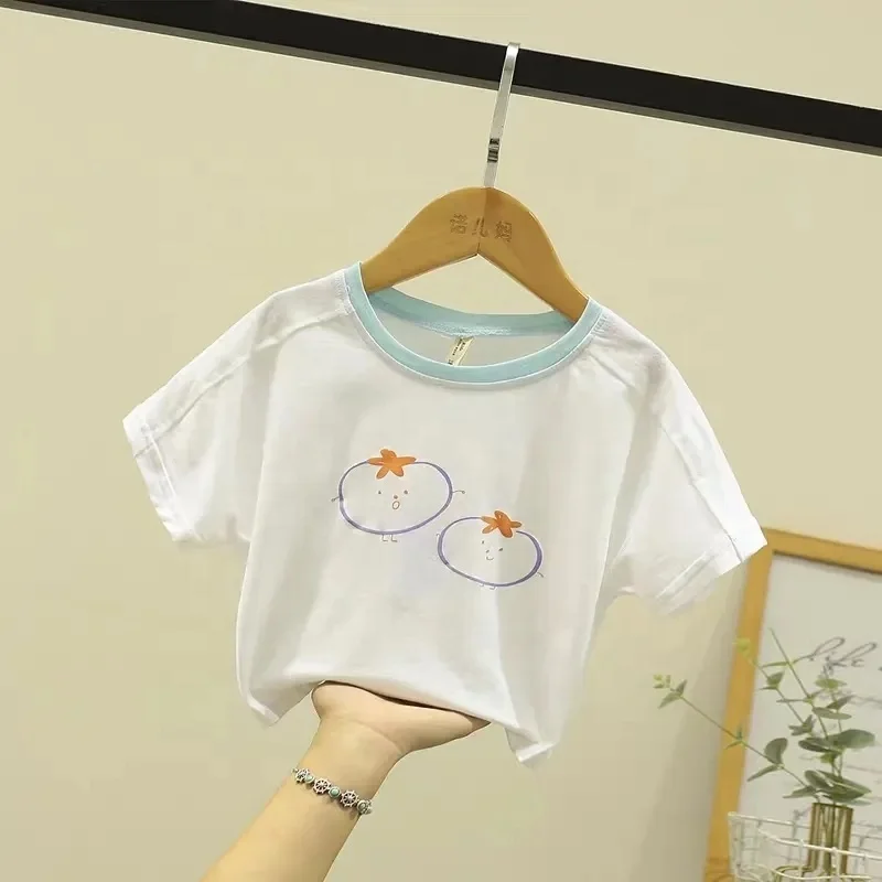 Children's clothing wholesale summer children's short-sleeved T-shirt for boys and comfortable baby cartoon half-sleeved tops