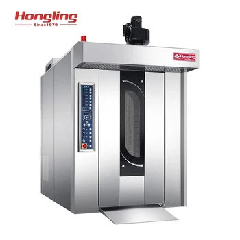 HX-32D-01 Hot Sale Bakery Equipment 32 Trays Electric Rotary Baking Oven for Bakery