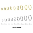 Hoop Earring Fashion Cz Women Jewelry Fashion Jewelry Bling Minimal Hoop Earring