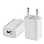 Mobile Charger 5V 1A 5W US EU Plug Portable Android Single Usb Mobile Wall Travel Charger